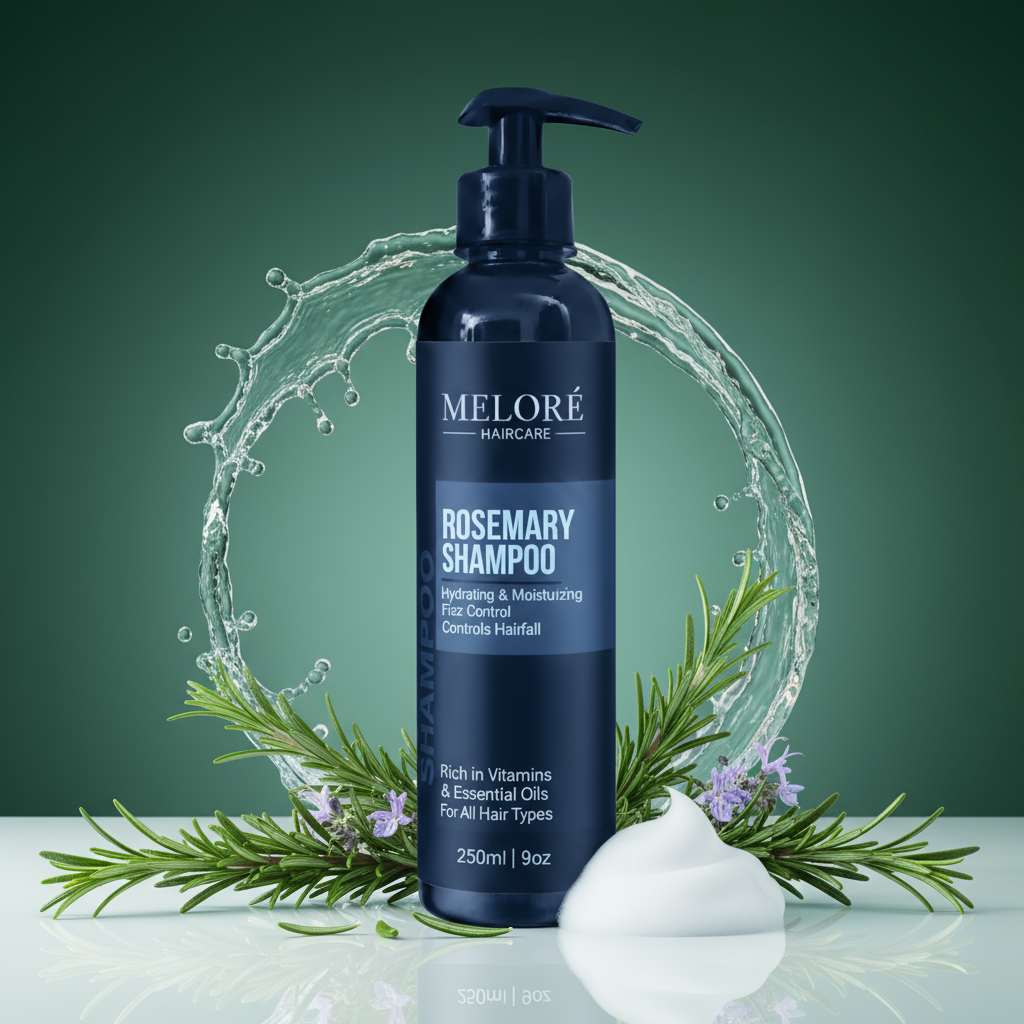 Rosemary Shampoo – Gentle Daily Cleanser for All Hair Types - 250ml