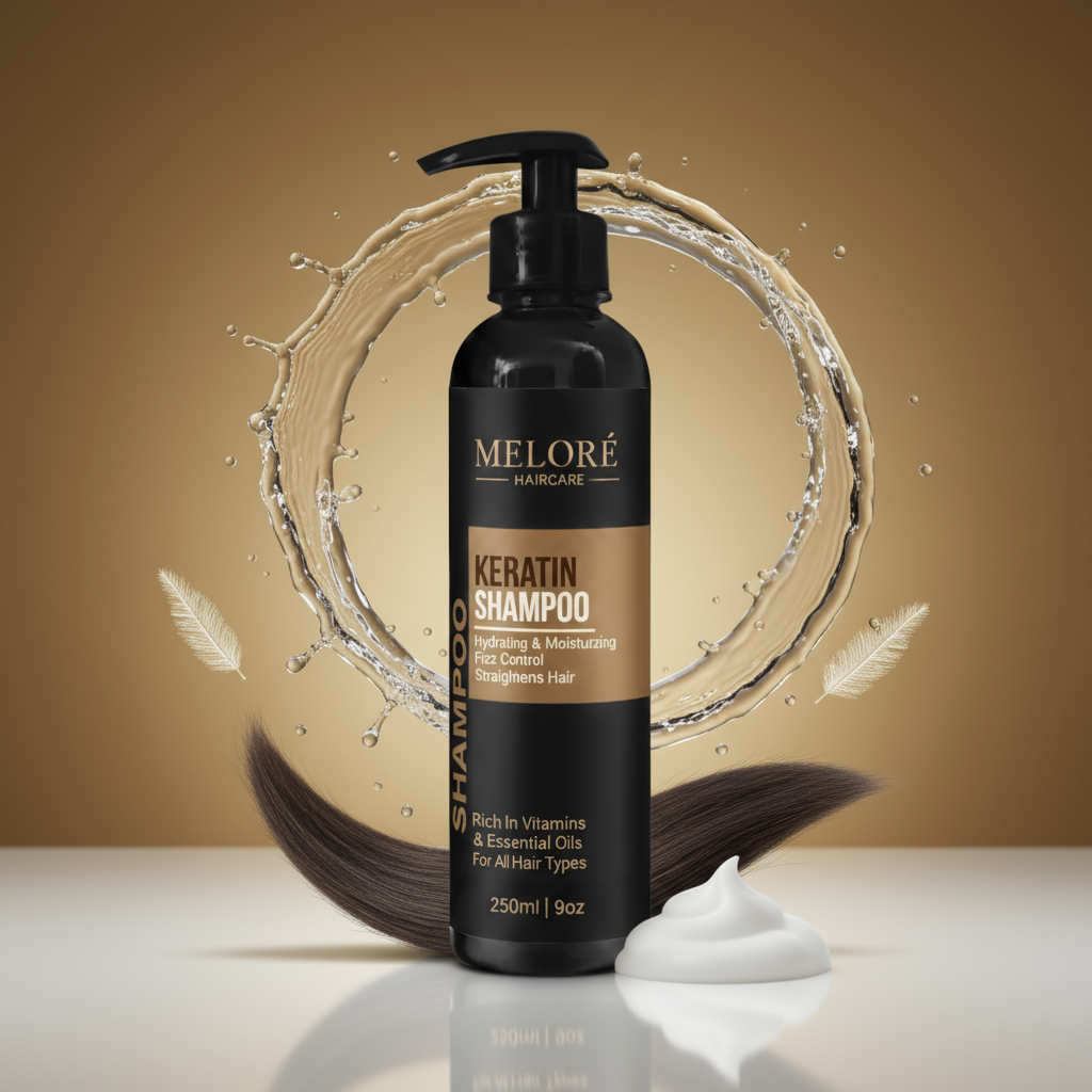 Keratin Shampoo For All Hair Types - 250ml